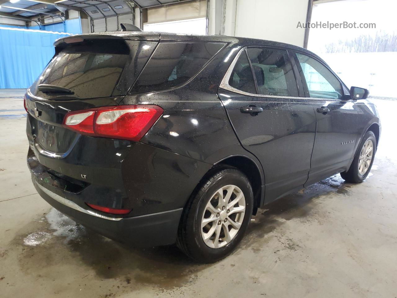 2018 Chevrolet Equinox Lt Black vin: 3GNAXJEV4JL103024