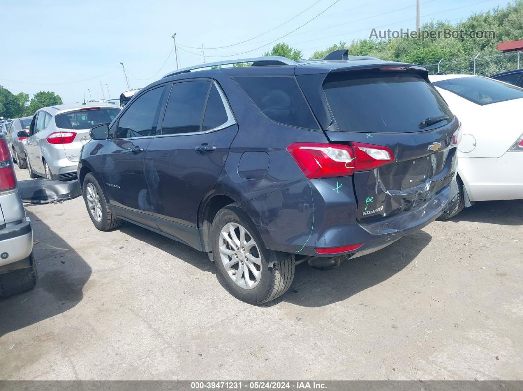 2018 Chevrolet Equinox Lt Blue vin: 3GNAXJEV4JL116999