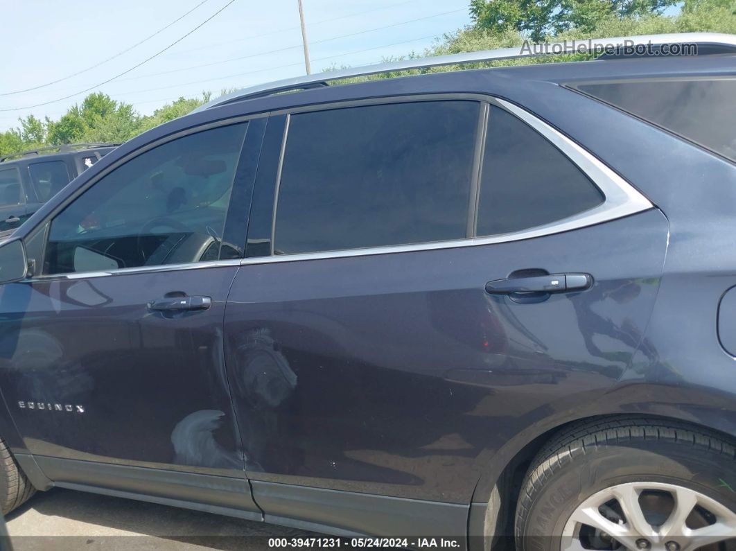 2018 Chevrolet Equinox Lt Blue vin: 3GNAXJEV4JL116999