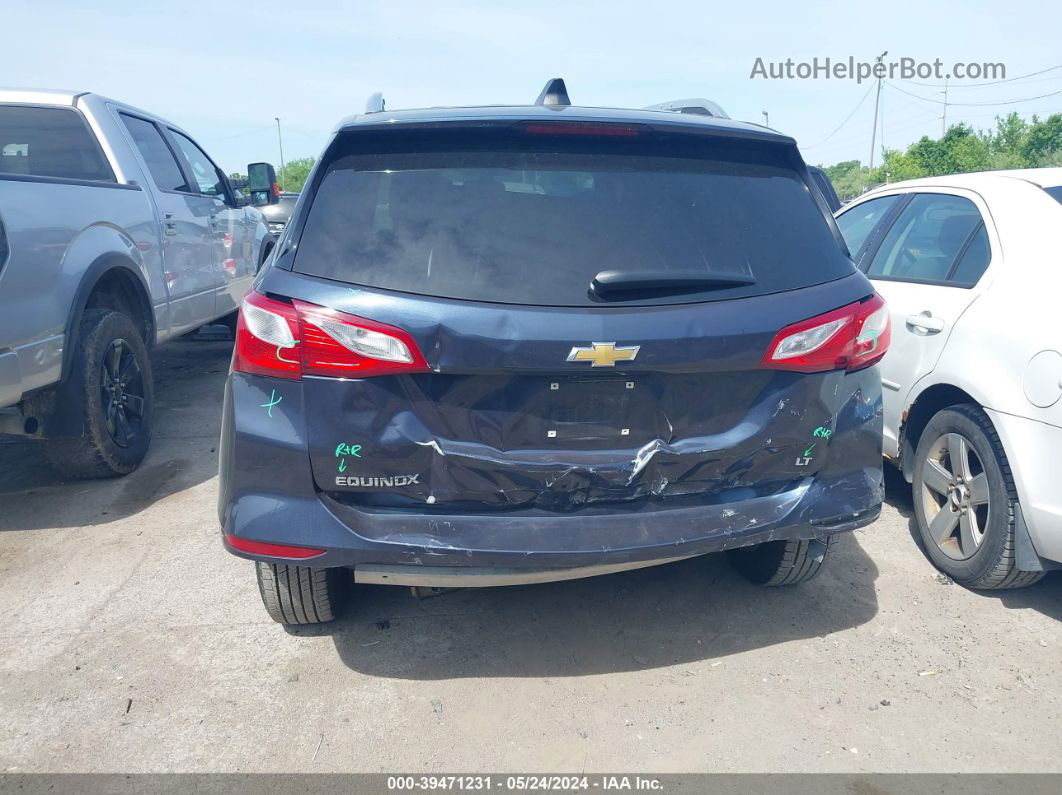 2018 Chevrolet Equinox Lt Blue vin: 3GNAXJEV4JL116999