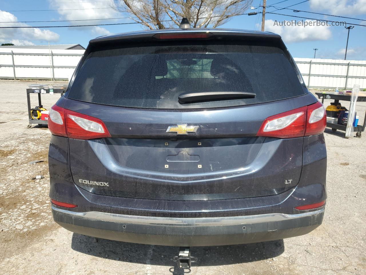 2018 Chevrolet Equinox Lt Blue vin: 3GNAXJEV4JS548482