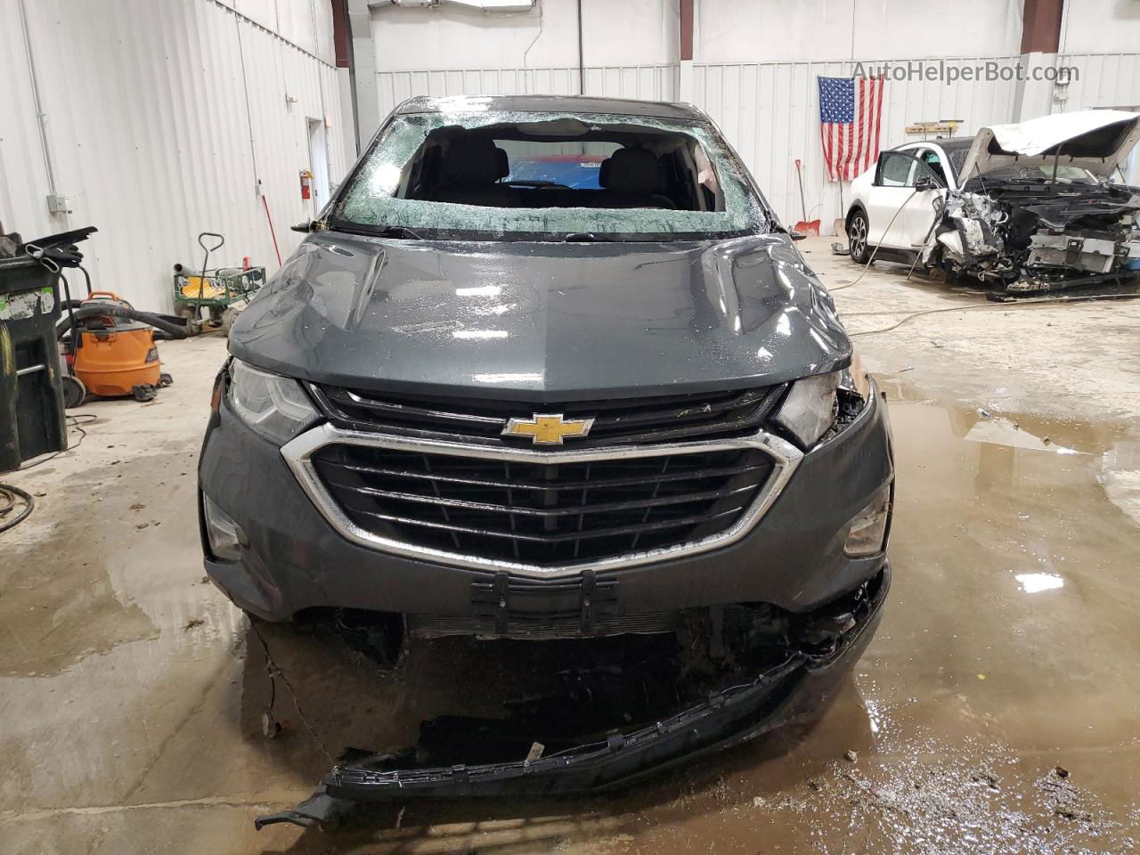 2018 Chevrolet Equinox Lt Угольный vin: 3GNAXJEV4JS556470