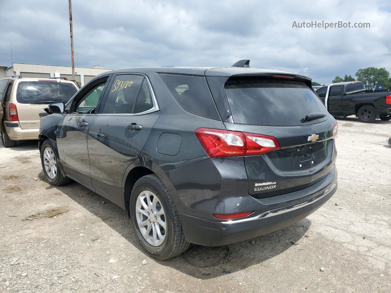 2018 Chevrolet Equinox Lt Gray vin: 3GNAXJEV4JS593180