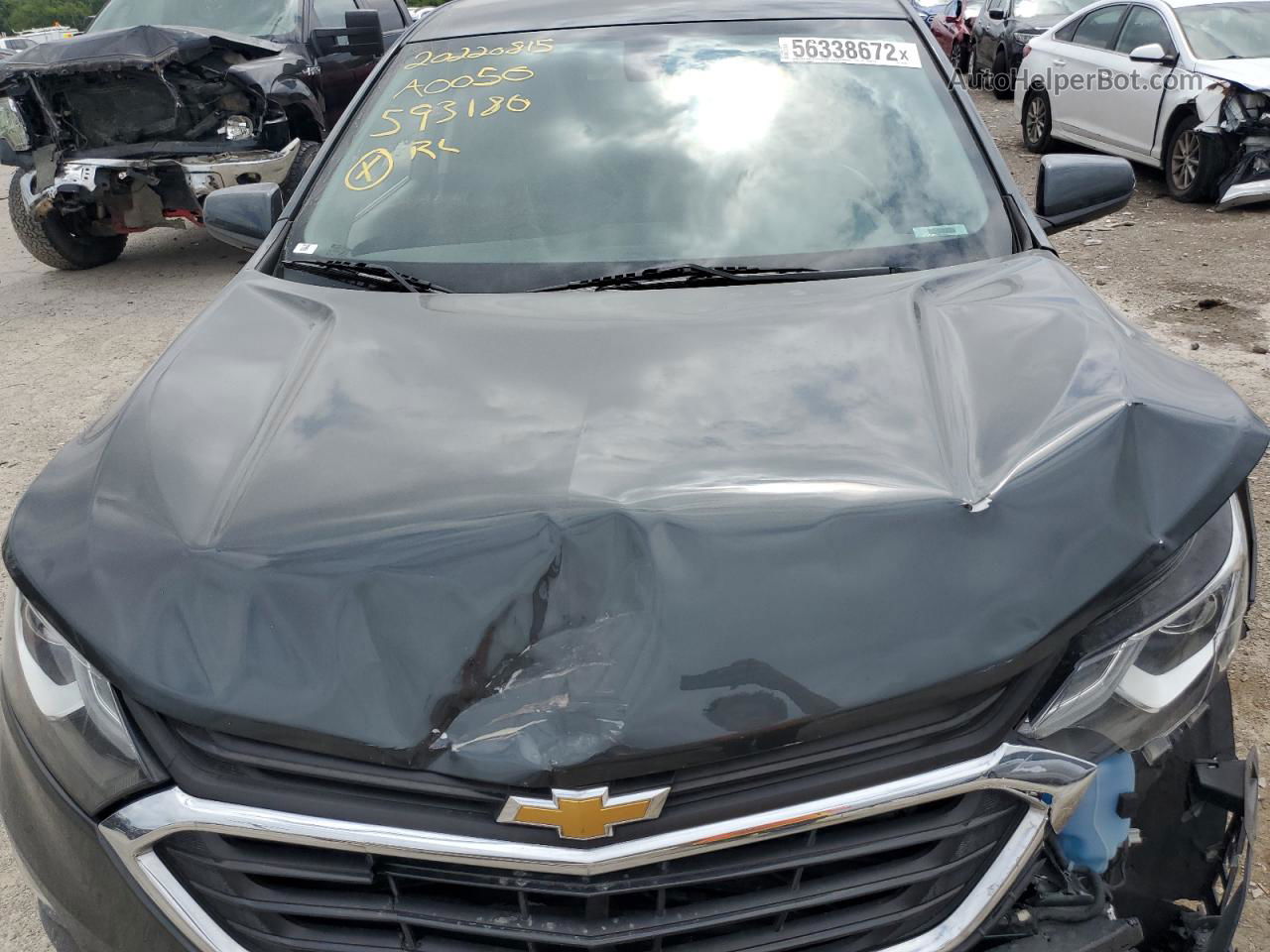 2018 Chevrolet Equinox Lt Gray vin: 3GNAXJEV4JS593180