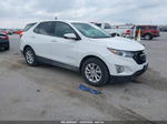 2018 Chevrolet Equinox Lt White vin: 3GNAXJEV4JS612648