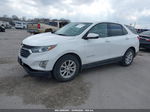 2018 Chevrolet Equinox Lt White vin: 3GNAXJEV4JS612648