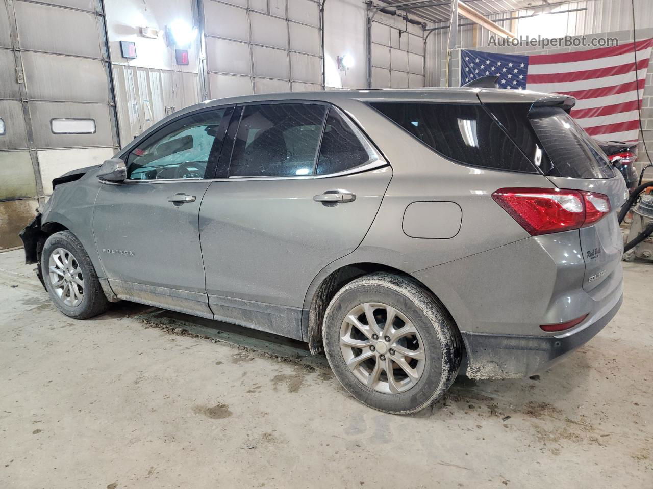 2018 Chevrolet Equinox Lt Gray vin: 3GNAXJEV4JS616361