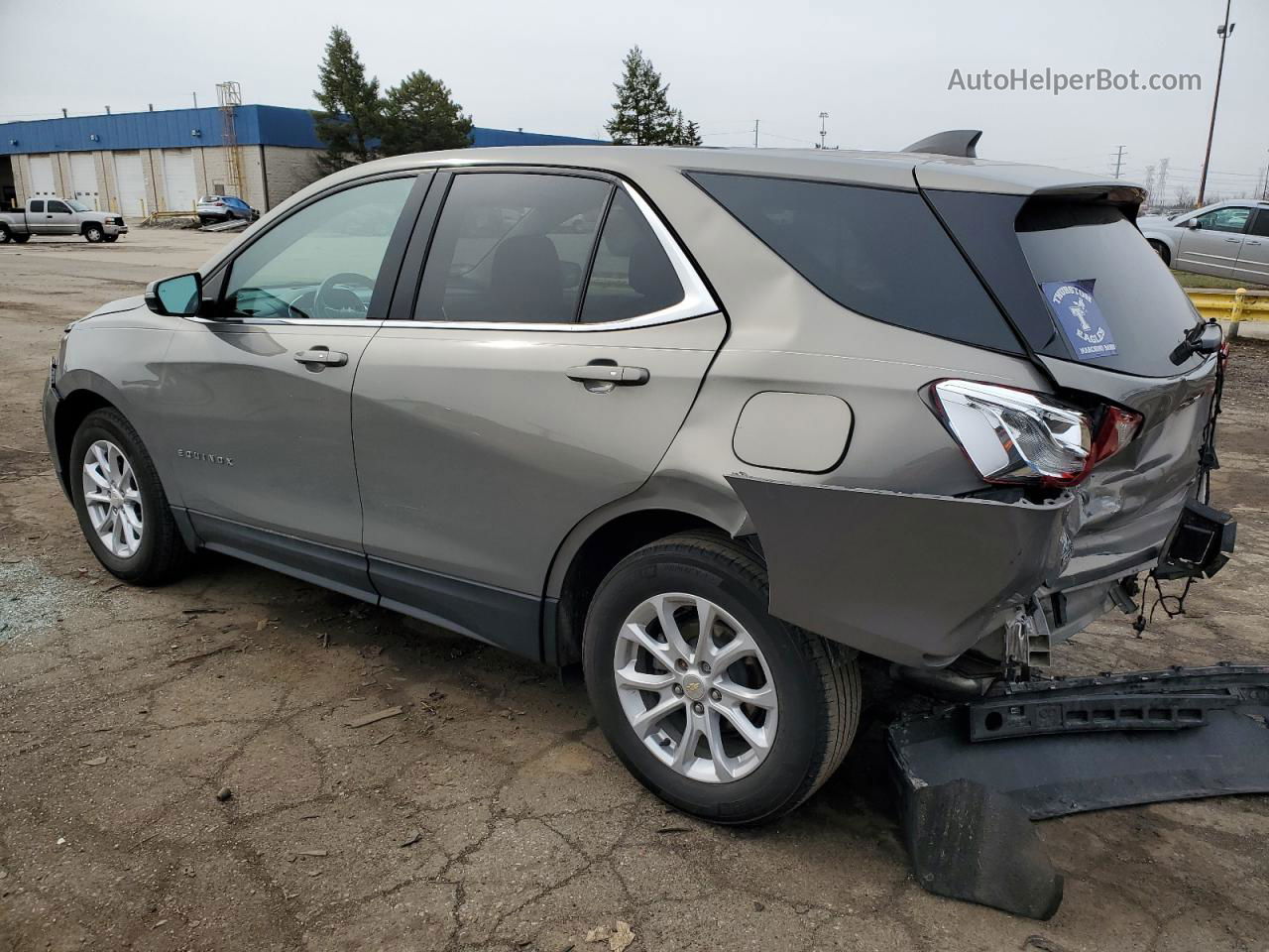 2018 Chevrolet Equinox Lt Gray vin: 3GNAXJEV4JS638652