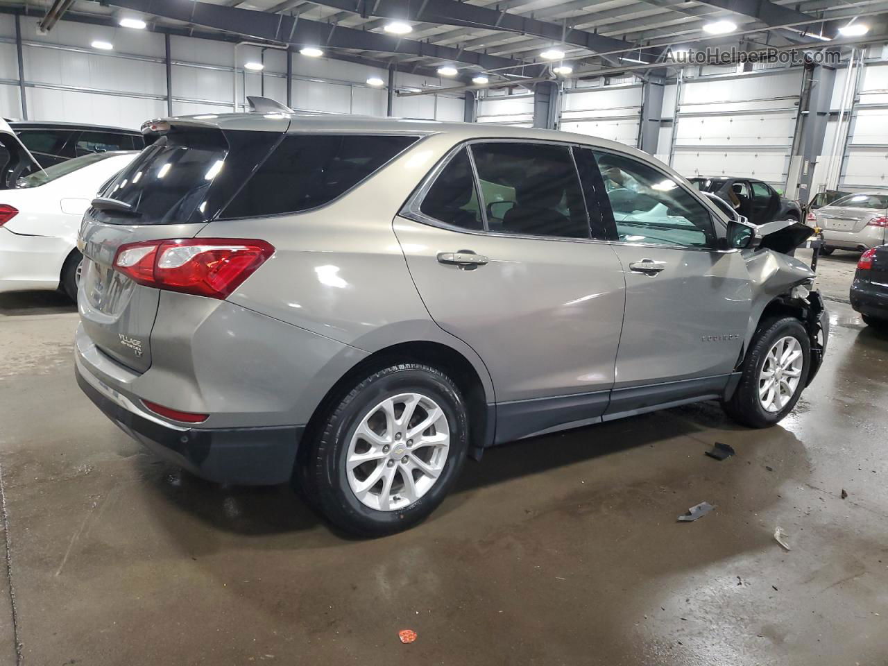 2018 Chevrolet Equinox Lt Tan vin: 3GNAXJEV4JS647576