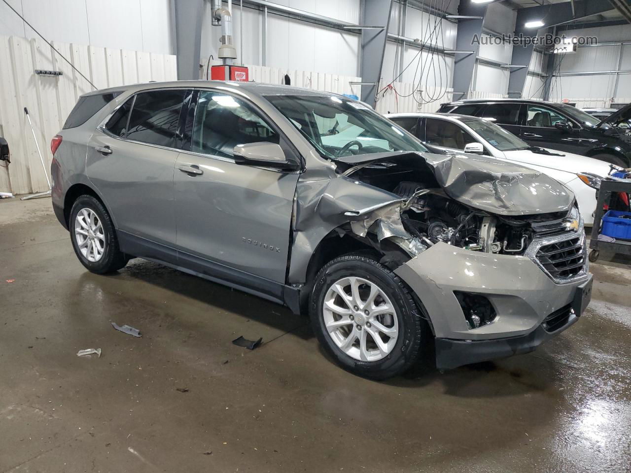 2018 Chevrolet Equinox Lt Tan vin: 3GNAXJEV4JS647576