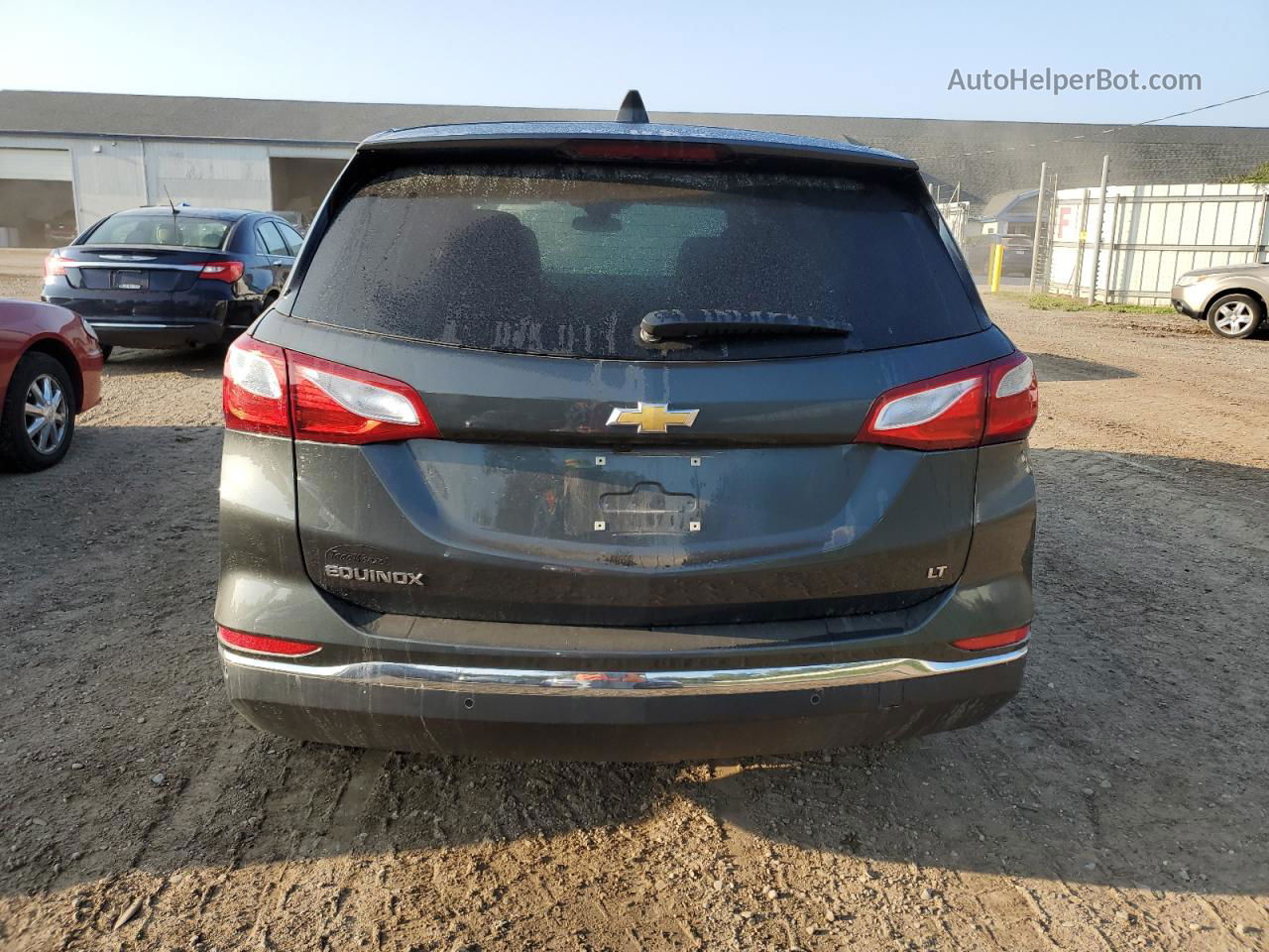 2019 Chevrolet Equinox Lt Серый vin: 3GNAXJEV4KS622016