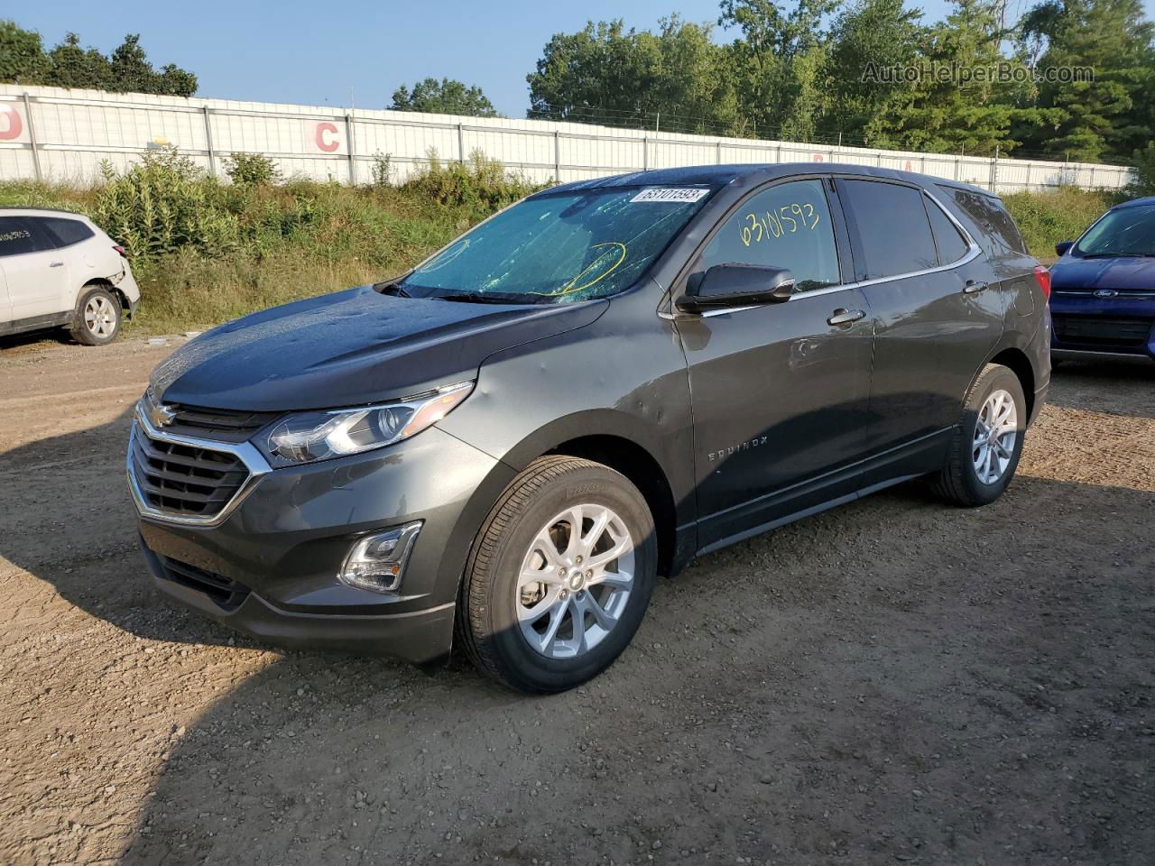 2019 Chevrolet Equinox Lt Gray vin: 3GNAXJEV4KS622016