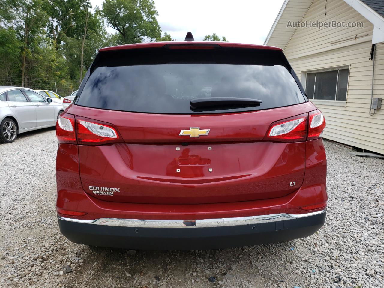 2019 Chevrolet Equinox Lt Red vin: 3GNAXJEV4KS644033