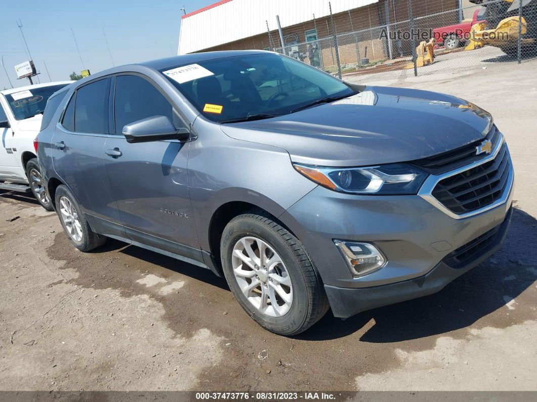 2018 Chevrolet Equinox Lt Gray vin: 3GNAXJEV5JL137571