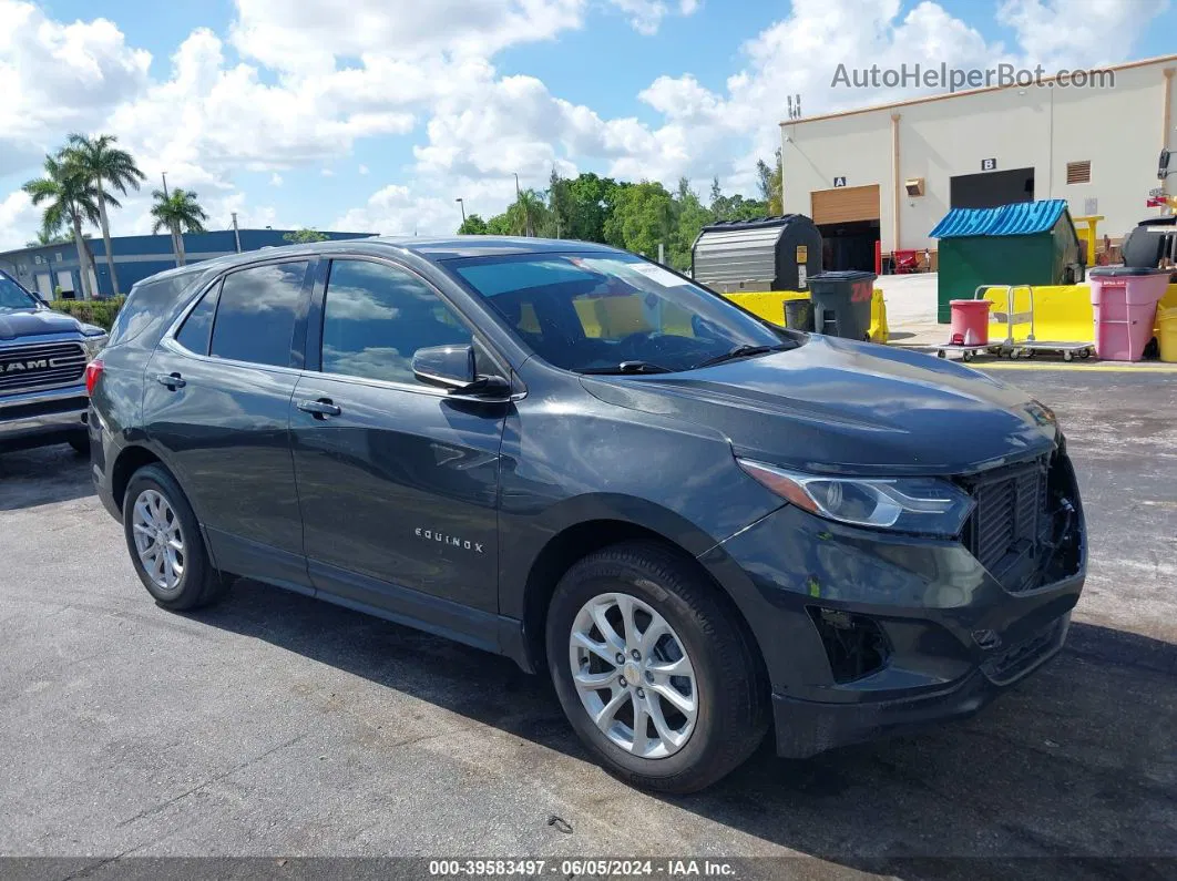 2018 Chevrolet Equinox Lt Gray vin: 3GNAXJEV5JL352142