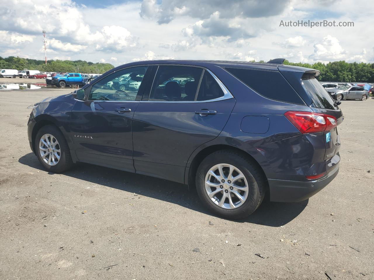 2018 Chevrolet Equinox Lt Blue vin: 3GNAXJEV5JS528497