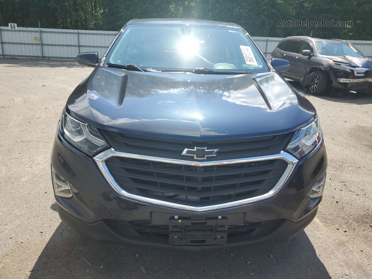 2018 Chevrolet Equinox Lt Blue vin: 3GNAXJEV5JS528497