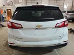 2018 Chevrolet Equinox Lt White vin: 3GNAXJEV5JS548006