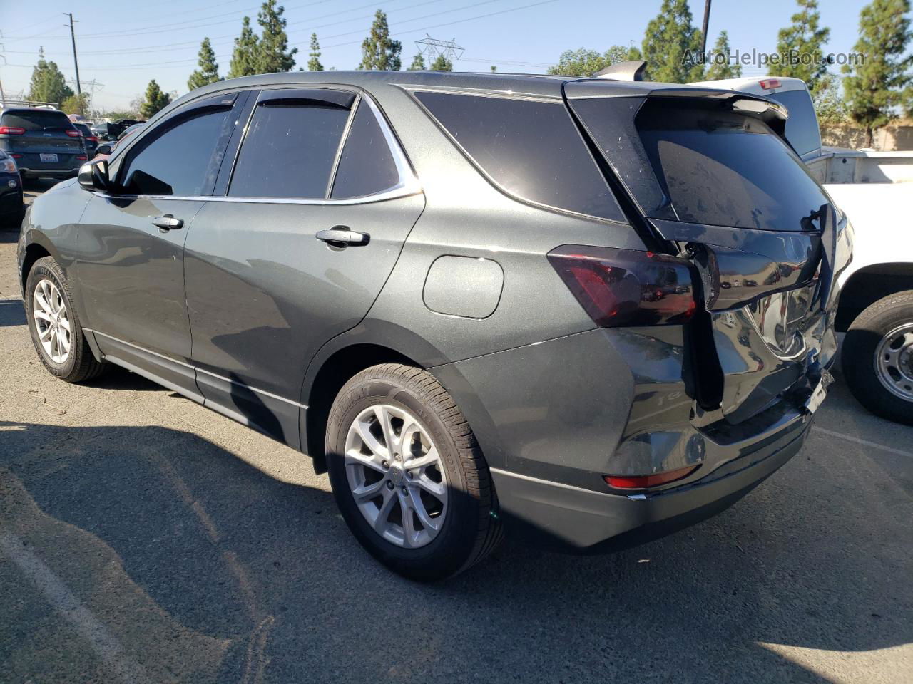 2018 Chevrolet Equinox Lt Charcoal vin: 3GNAXJEV5JS563265