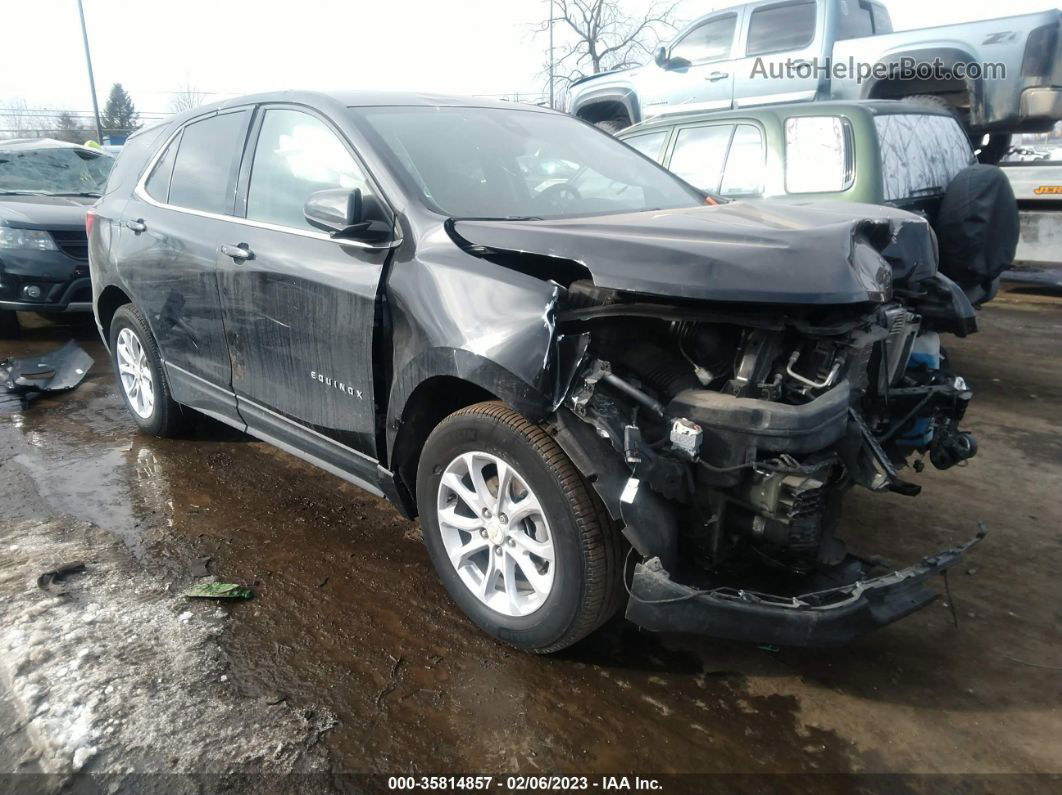 2019 Chevrolet Equinox Lt Black vin: 3GNAXJEV5KL370450