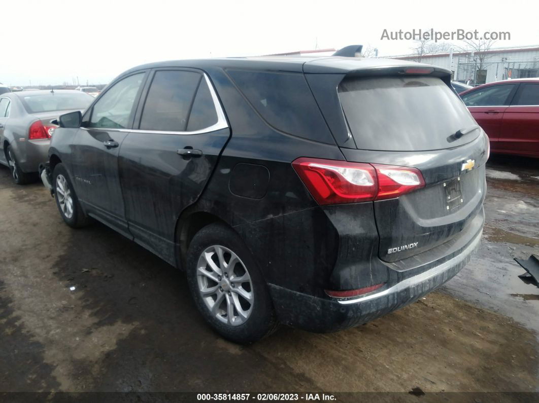 2019 Chevrolet Equinox Lt Black vin: 3GNAXJEV5KL370450