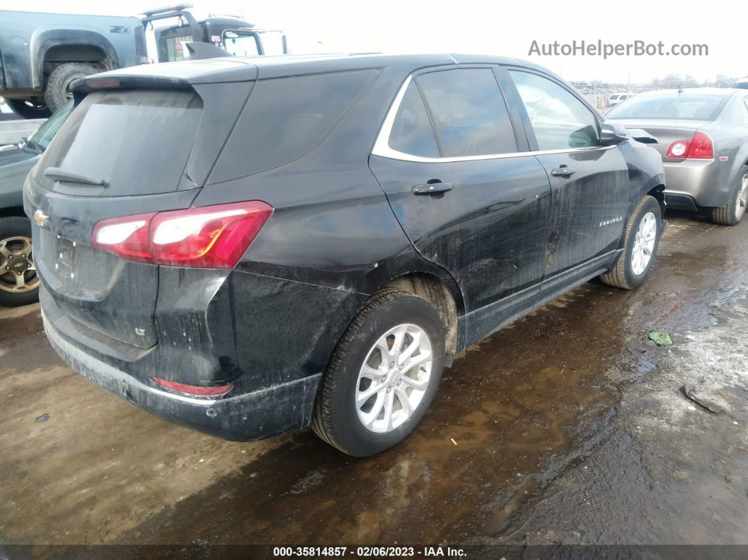 2019 Chevrolet Equinox Lt Black vin: 3GNAXJEV5KL370450