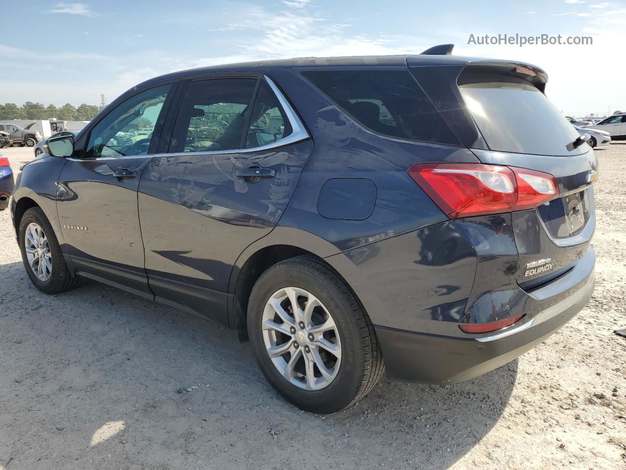 2018 Chevrolet Equinox Lt Blue vin: 3GNAXJEV6JS580608