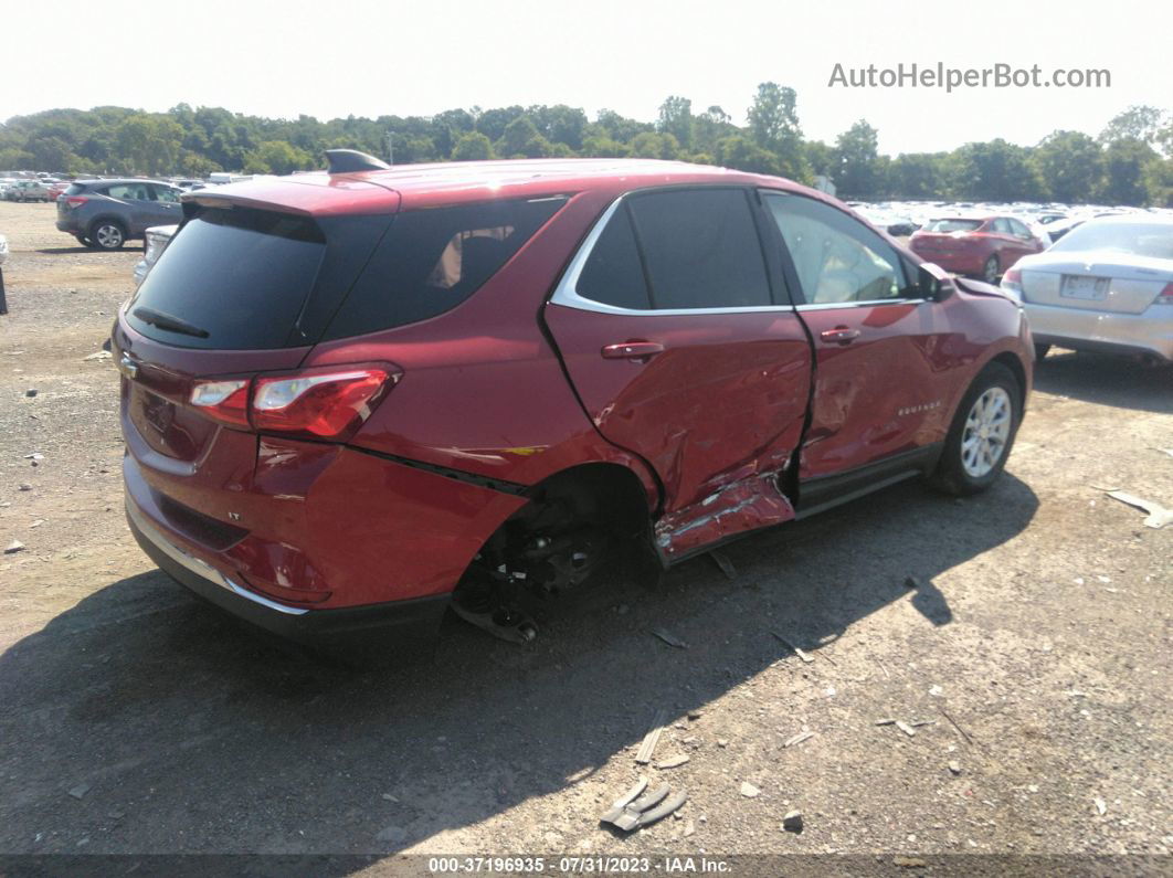 2019 Chevrolet Equinox Lt Red vin: 3GNAXJEV6KS609431