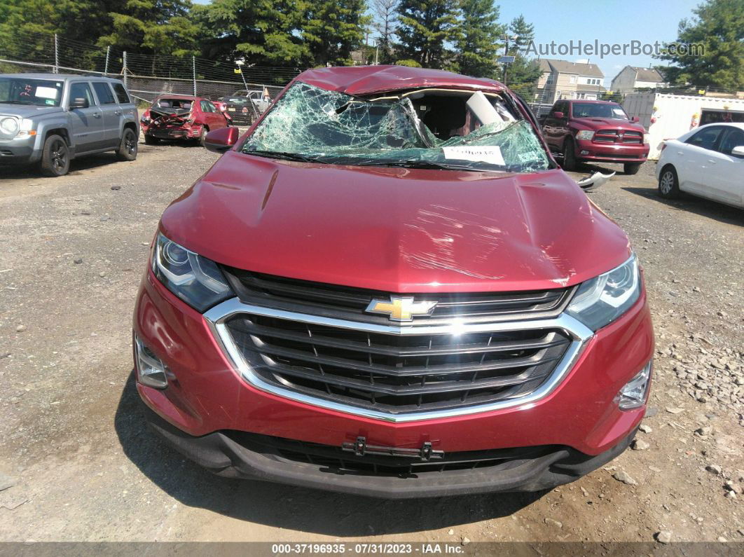 2019 Chevrolet Equinox Lt Red vin: 3GNAXJEV6KS609431