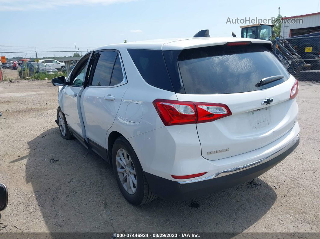 2020 Chevrolet Equinox Lt White vin: 3GNAXJEV6LS653236