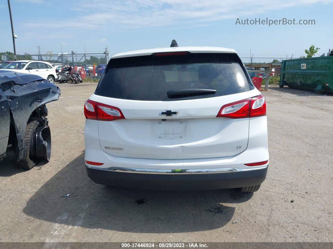 2020 Chevrolet Equinox Lt White vin: 3GNAXJEV6LS653236