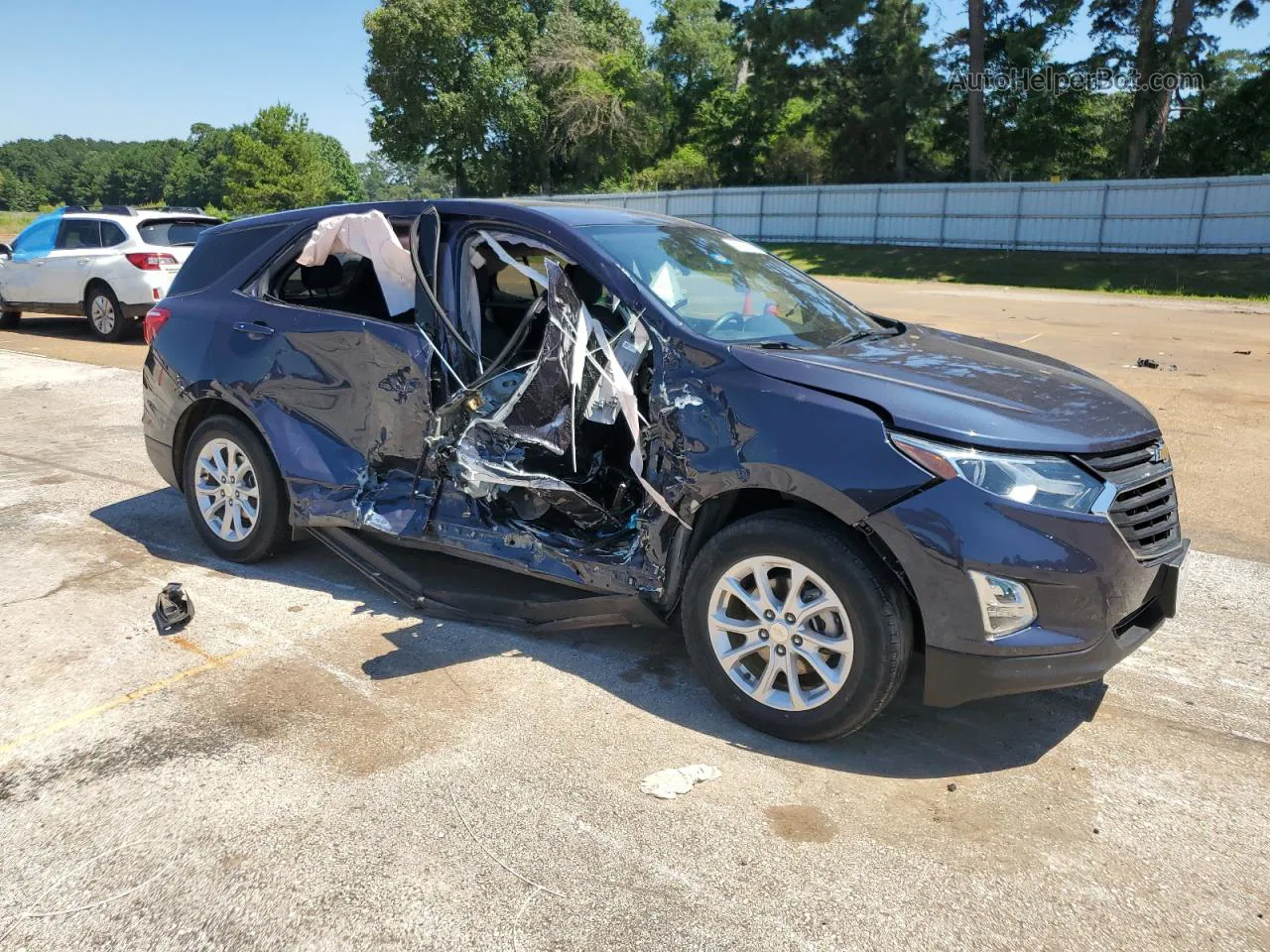 2018 Chevrolet Equinox Lt Purple vin: 3GNAXJEV7JS600901