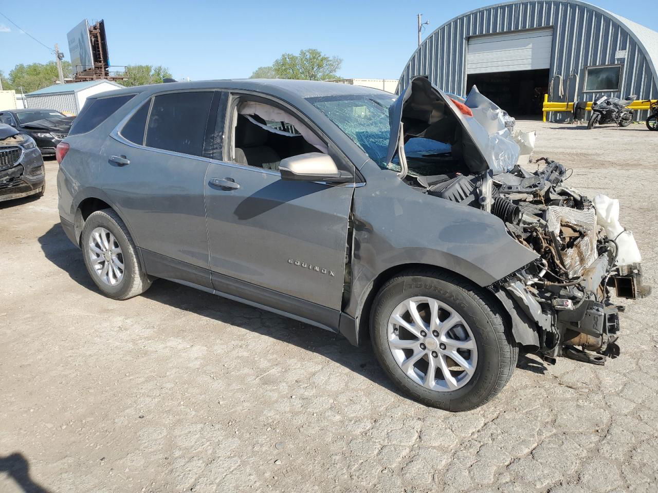 2018 Chevrolet Equinox Lt Charcoal vin: 3GNAXJEV7JS646308