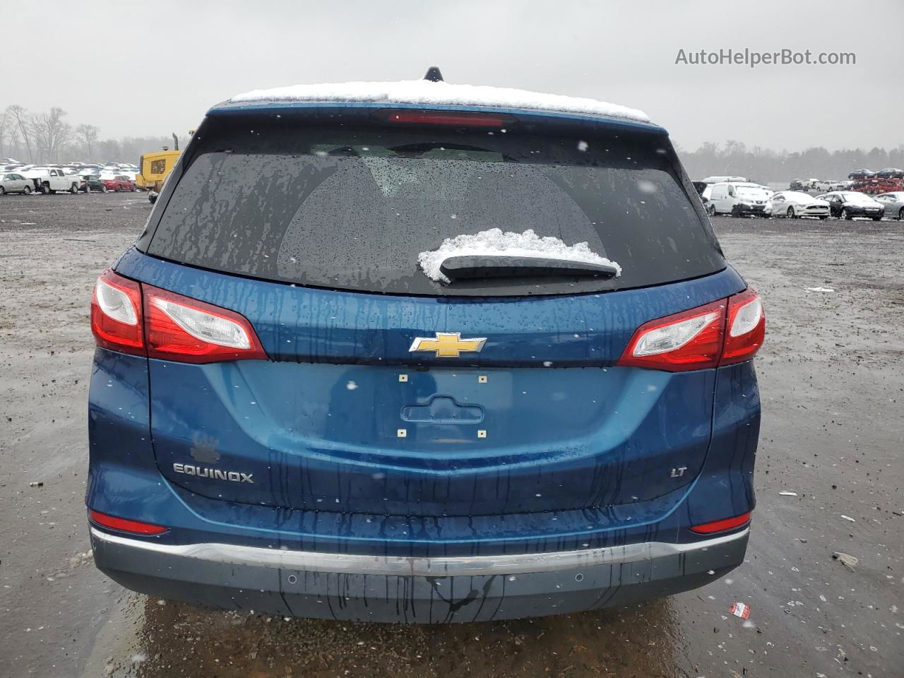 2019 Chevrolet Equinox Lt Blue vin: 3GNAXJEV7KL330919