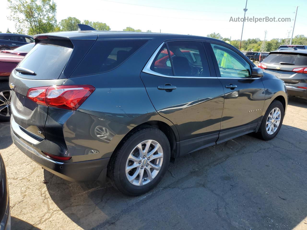 2020 Chevrolet Equinox Lt Charcoal vin: 3GNAXJEV7LS522610