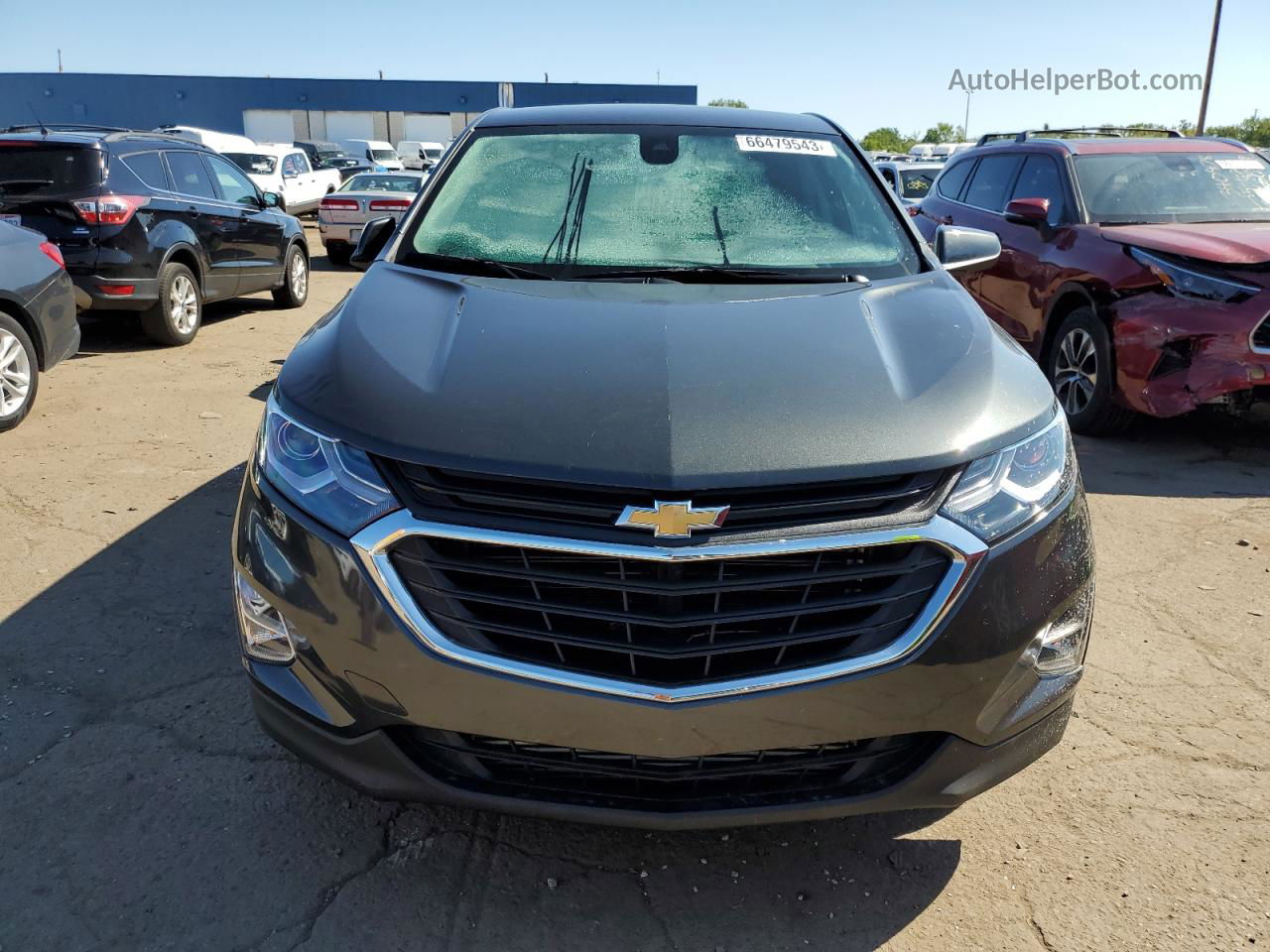 2020 Chevrolet Equinox Lt Charcoal vin: 3GNAXJEV7LS522610