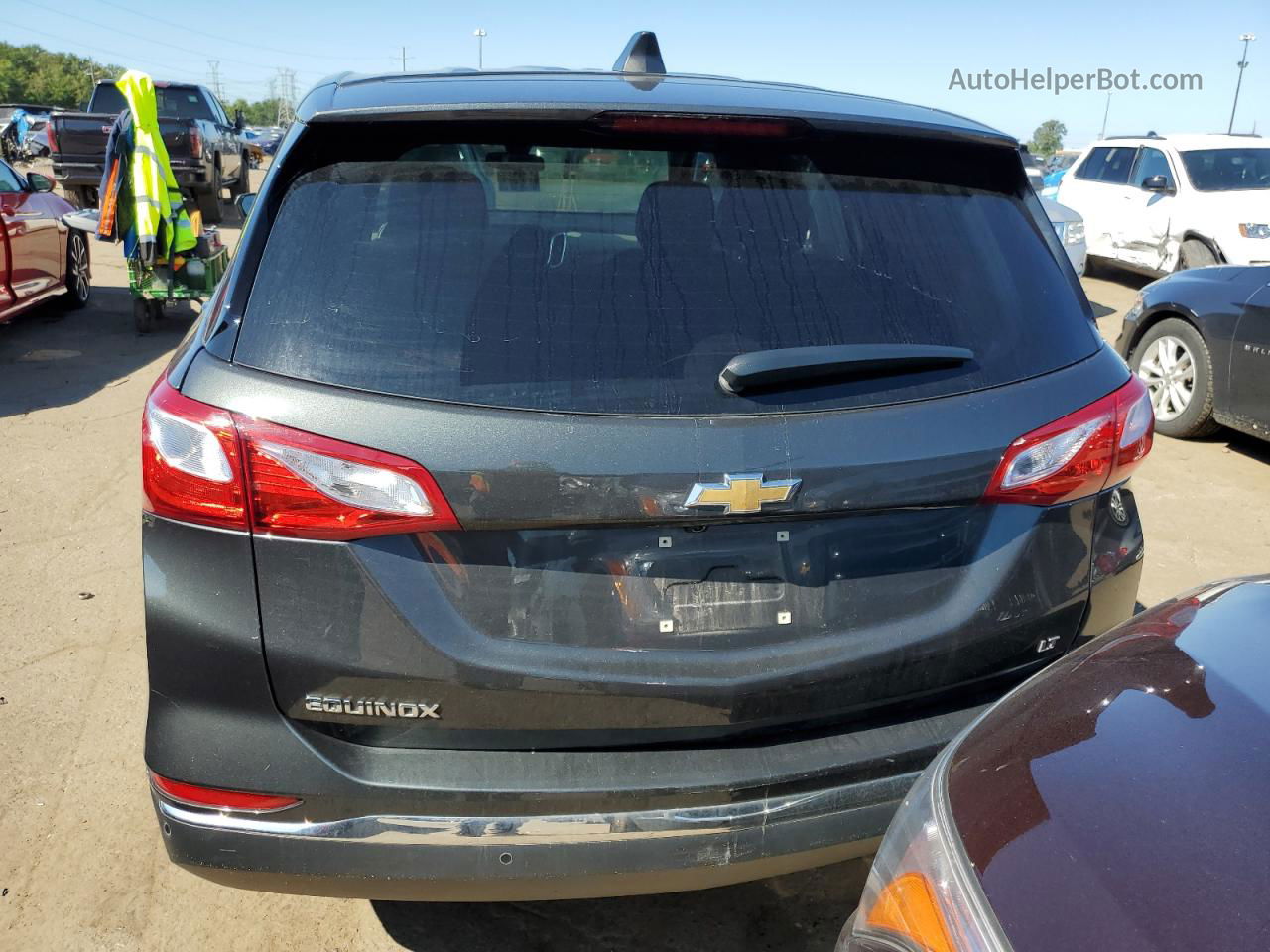 2020 Chevrolet Equinox Lt Charcoal vin: 3GNAXJEV7LS522610