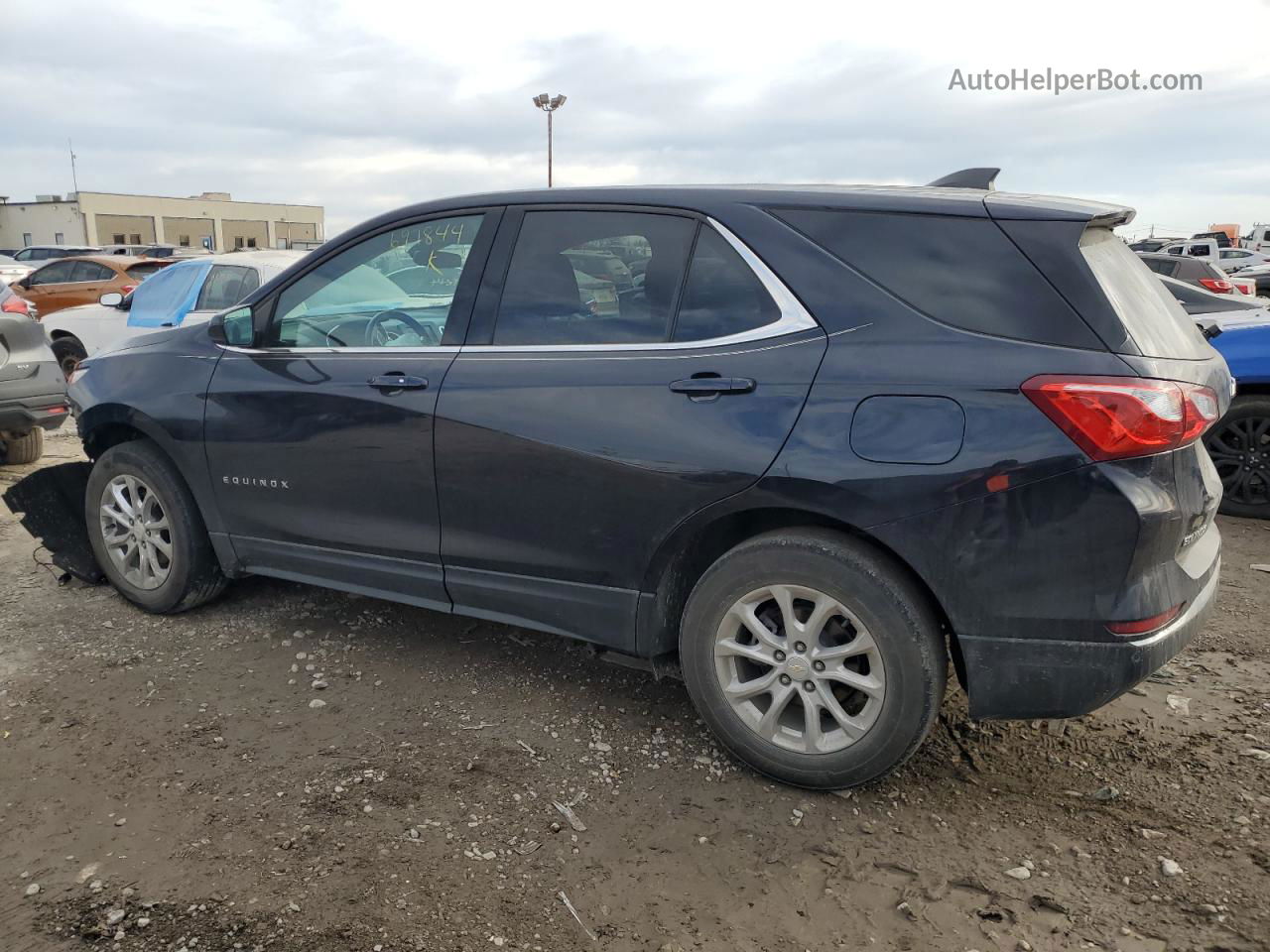 2020 Chevrolet Equinox Lt Black vin: 3GNAXJEV7LS697844