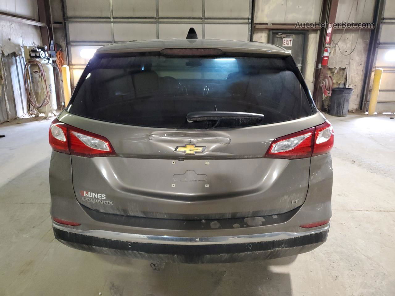 2018 Chevrolet Equinox Lt Серый vin: 3GNAXJEV8JS554995