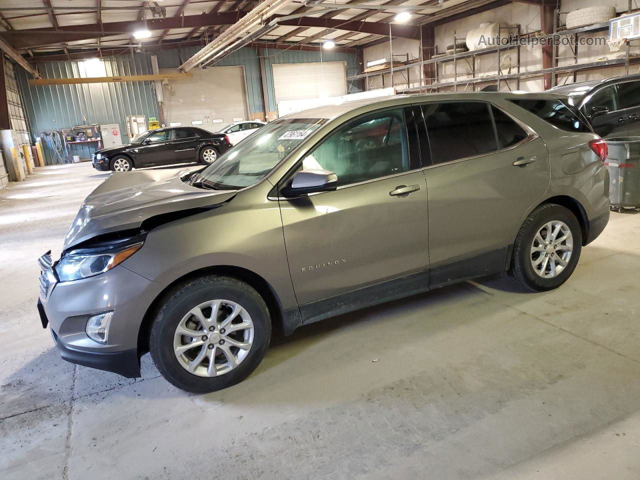 2018 Chevrolet Equinox Lt Серый vin: 3GNAXJEV8JS554995