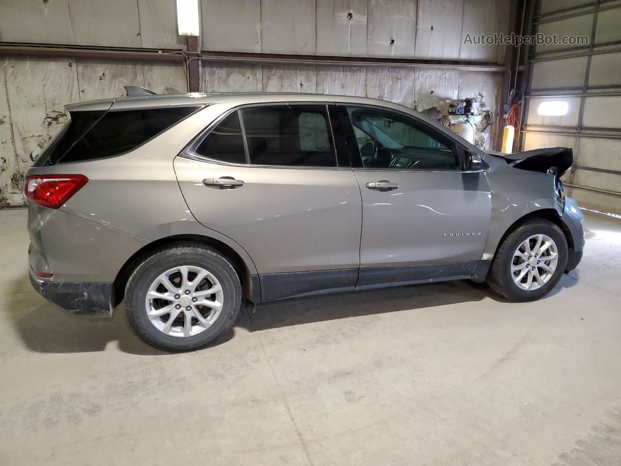 2018 Chevrolet Equinox Lt Gray vin: 3GNAXJEV8JS554995