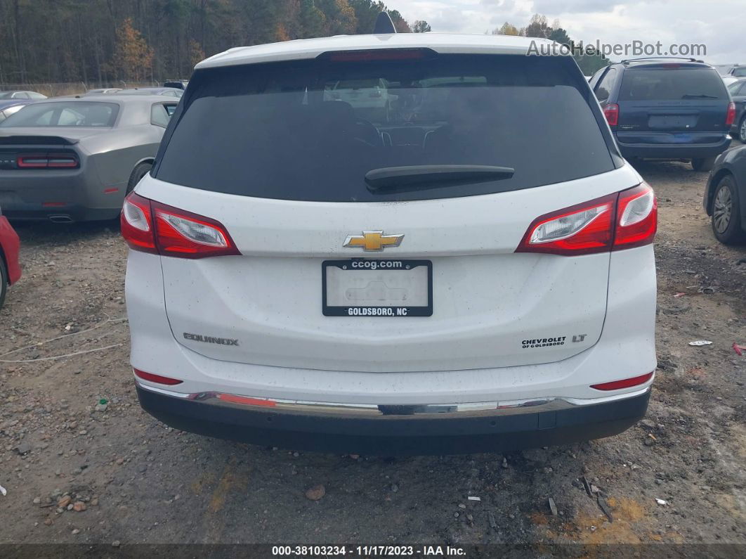 2018 Chevrolet Equinox Lt White vin: 3GNAXJEV8JS644471