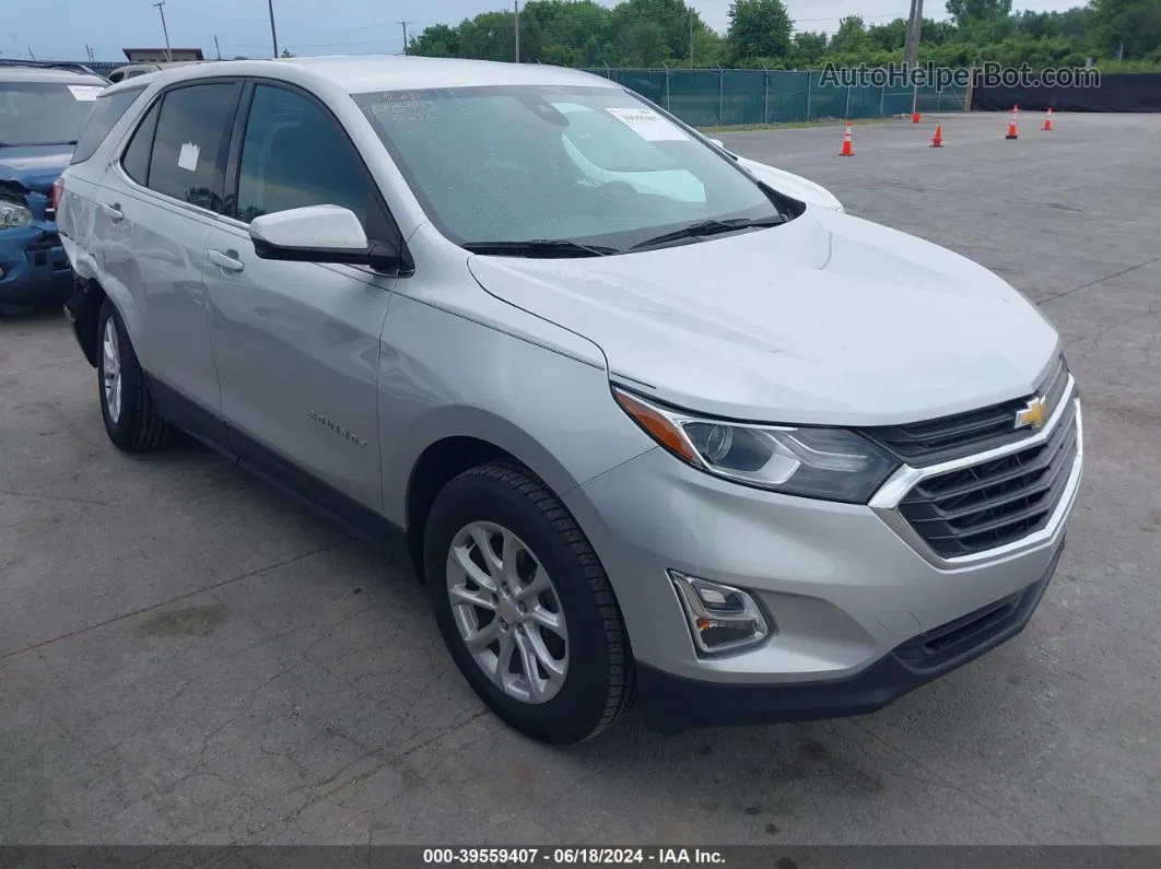 2019 Chevrolet Equinox Lt White vin: 3GNAXJEV8KS596391