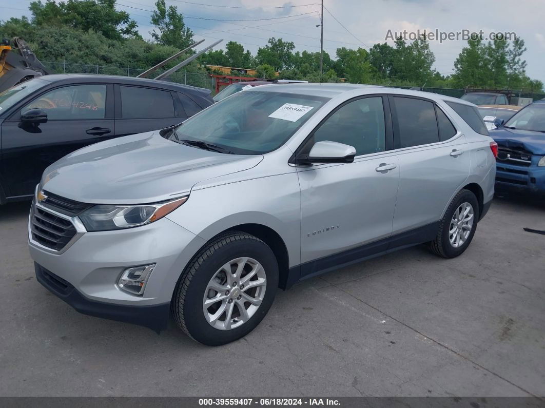 2019 Chevrolet Equinox Lt White vin: 3GNAXJEV8KS596391