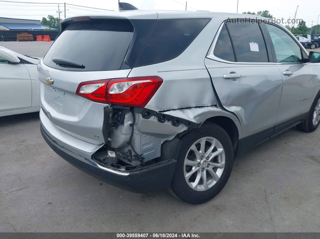 2019 Chevrolet Equinox Lt White vin: 3GNAXJEV8KS596391