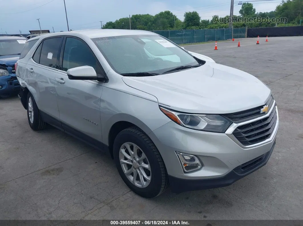 2019 Chevrolet Equinox Lt White vin: 3GNAXJEV8KS596391