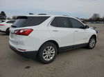 2018 Chevrolet Equinox Lt White vin: 3GNAXJEV9JL413282