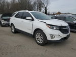 2018 Chevrolet Equinox Lt White vin: 3GNAXJEV9JL413282