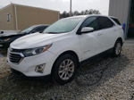 2018 Chevrolet Equinox Lt White vin: 3GNAXJEV9JS548817