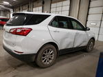 2018 Chevrolet Equinox Lt White vin: 3GNAXJEV9JS583437